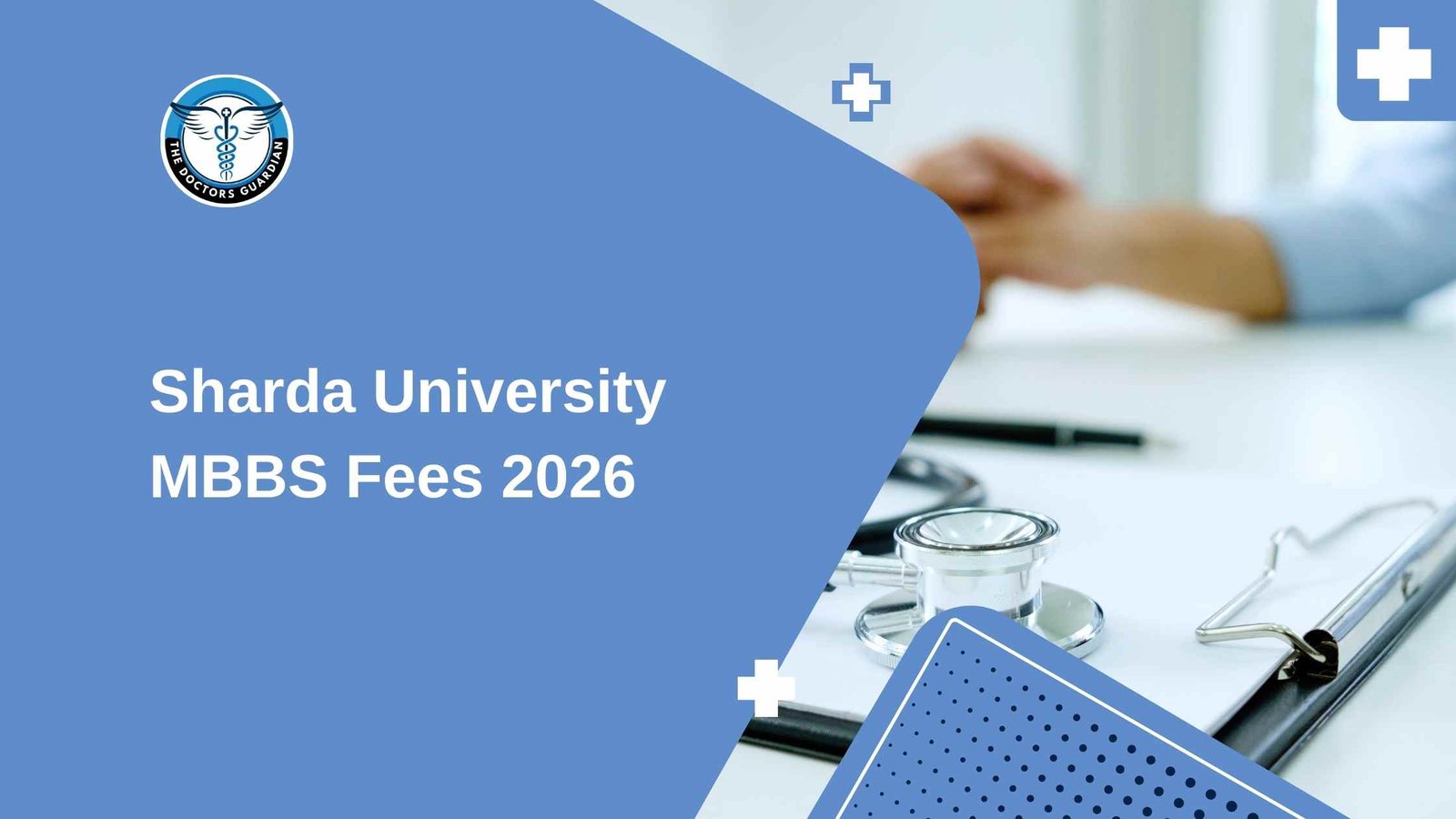 Sharda University MBBS Fees 2026