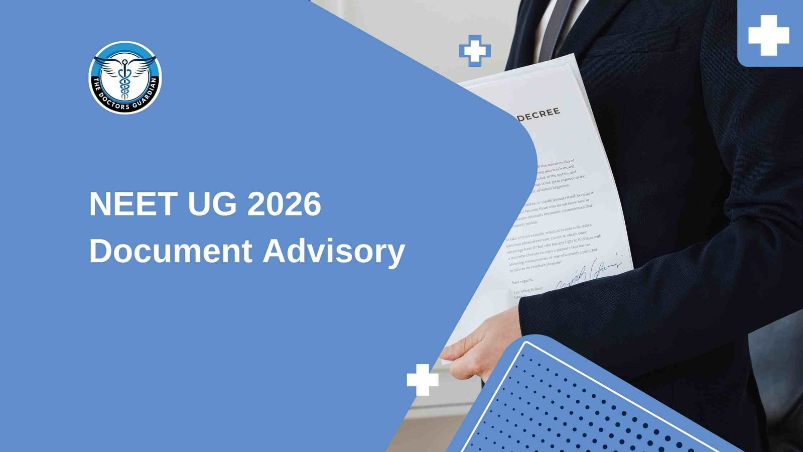 NEET UG 2026 Document Advisory