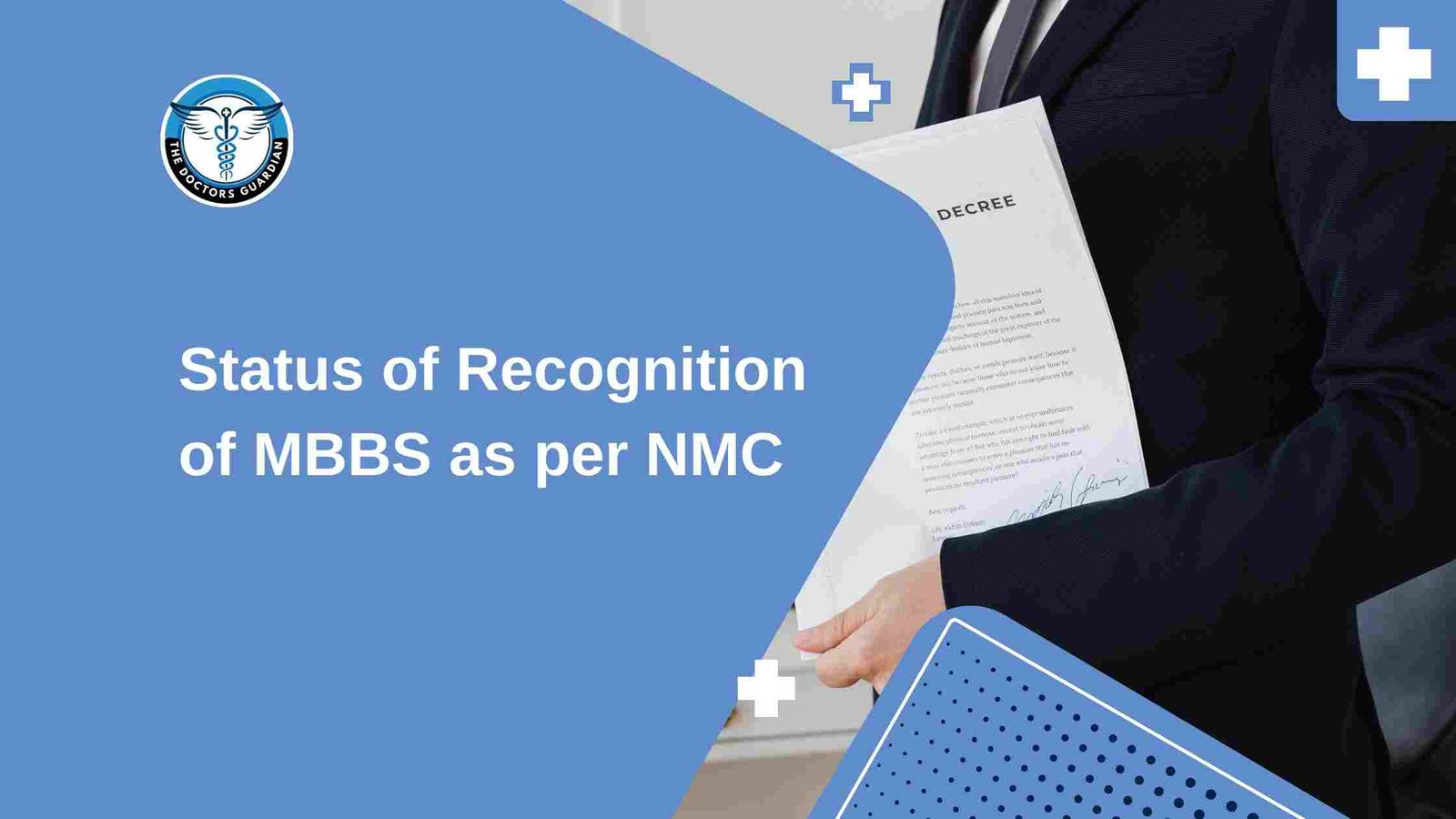 Status of Recognition of MBBS as per NMC