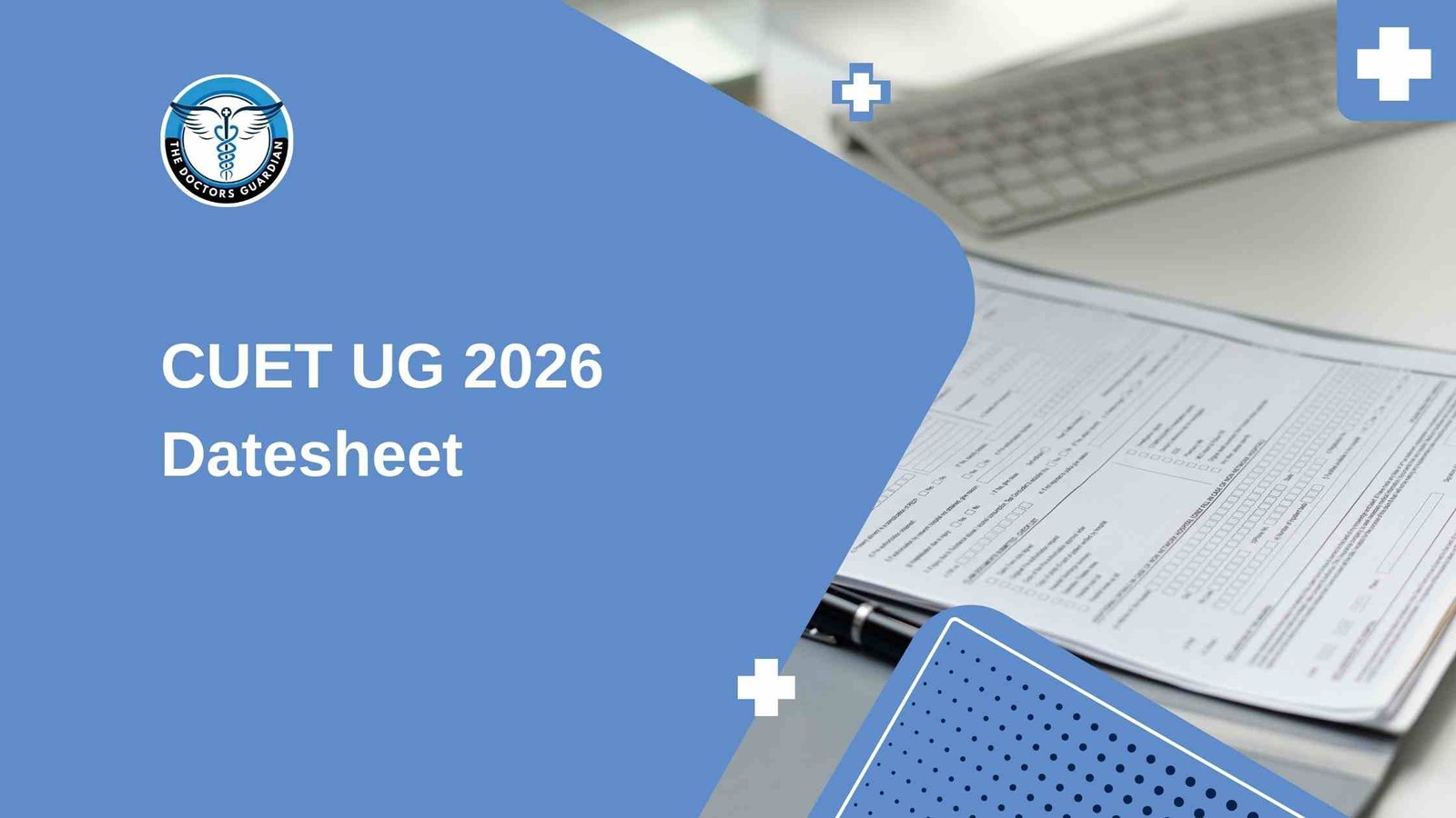 CUET UG 2026 Datesheet