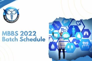 MBBS 2022 Batch Schedule