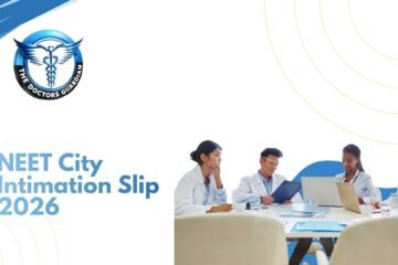 NEET City Intimation Slip 2026
