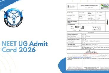 NEET UG Admit Card 2026