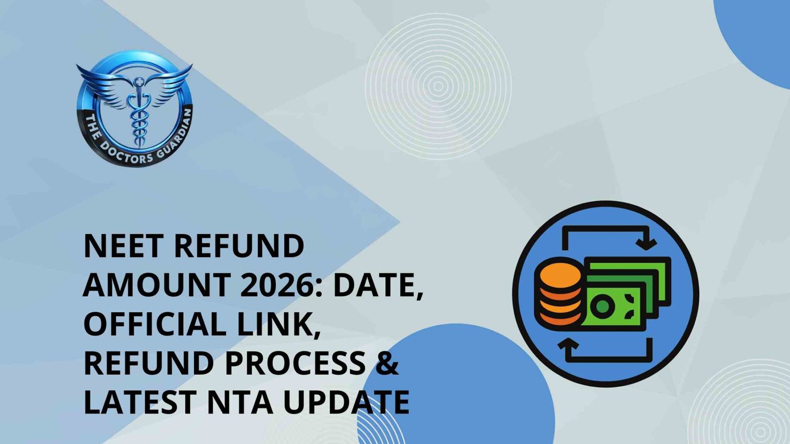 Refund Link NEET Refund Amount 2026: Date, Official Link, Refund Process