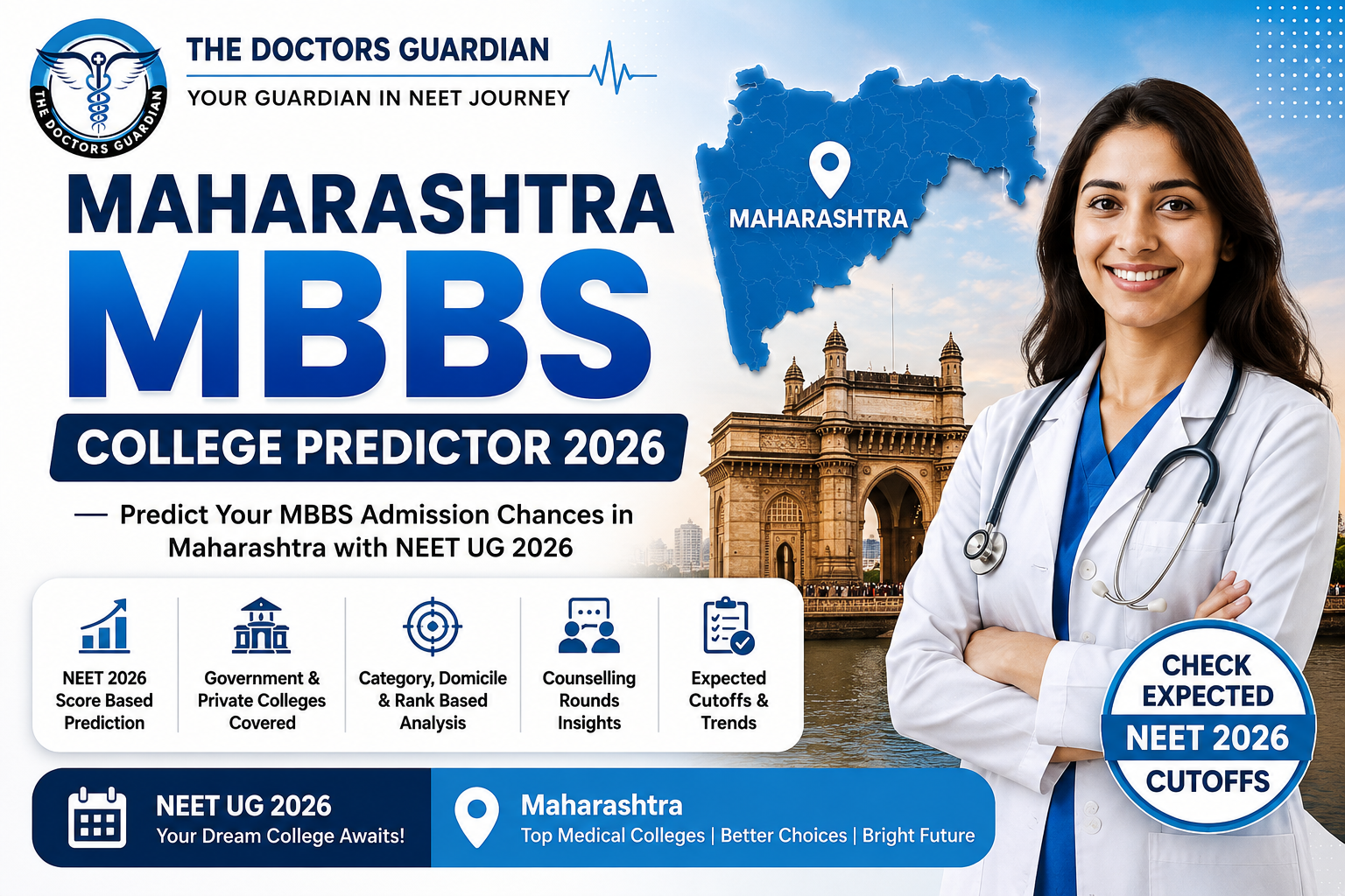 Maharashtra MBBS College Predictor 2026