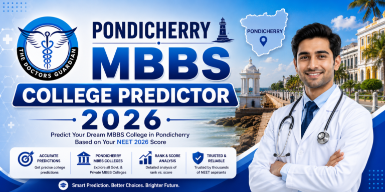 Pondicherry MBBS College Predictor 2026