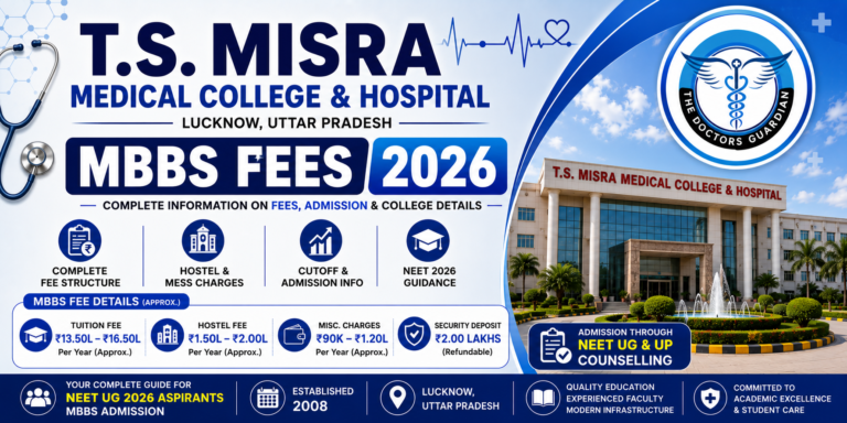 TS Misra Medical College MBBS Fees 2026